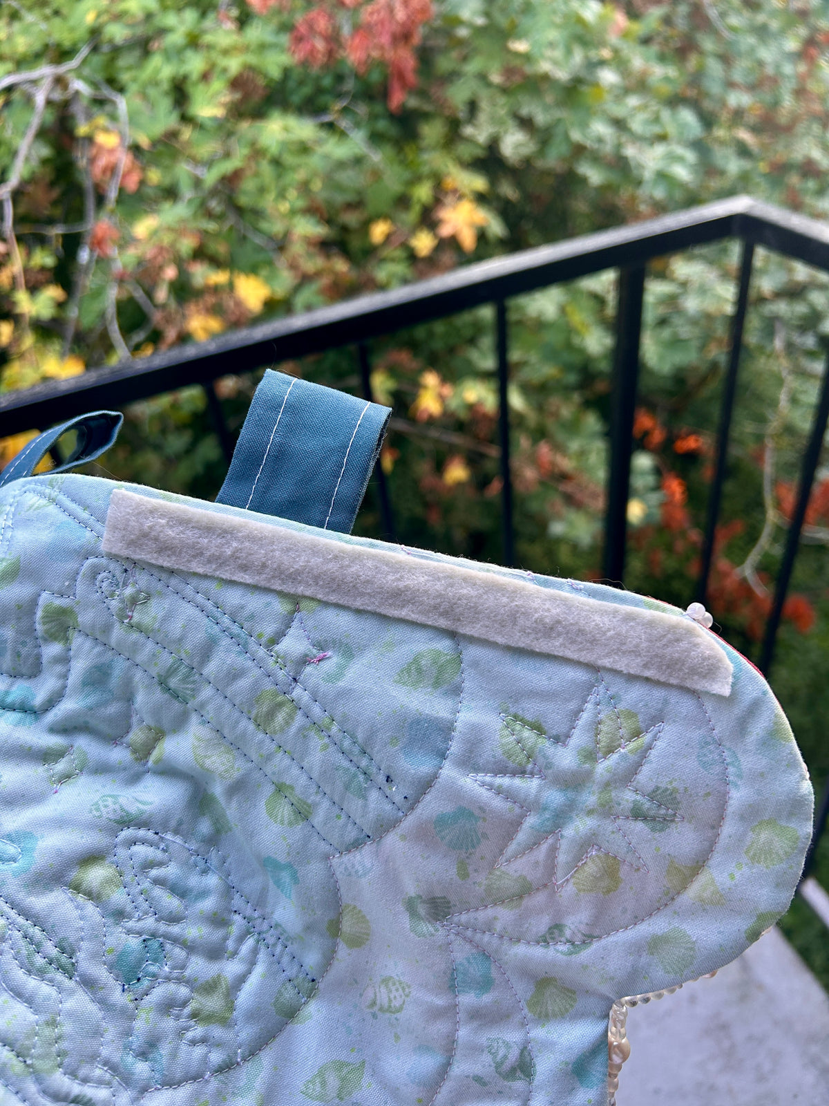 Selkie Wholecloth Quilt Banner